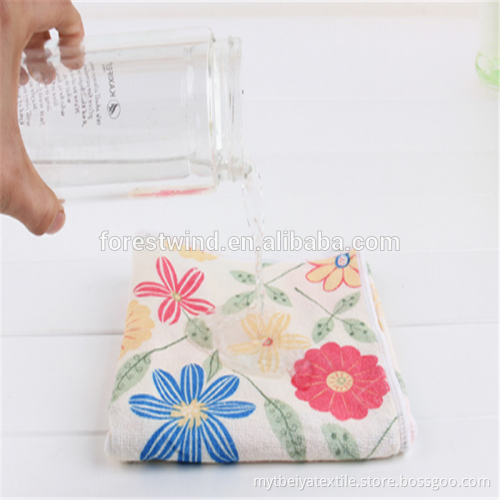 Newest Super Absorbent decontaminability Printed Kitchen Towel